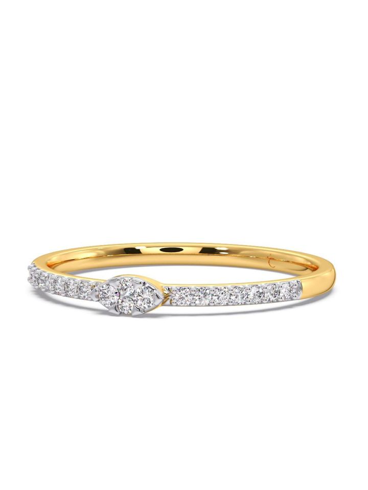 Buy CANDERE A KALYAN JEWELLERS COMPANY Men Diamond Studded 18KT