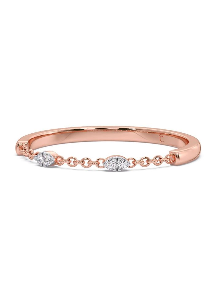 Rose gold shop bracelet kalyan jewellers