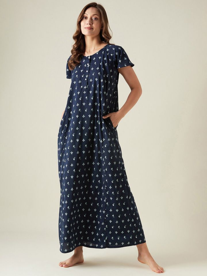 Pure cotton nighty myntra clearance