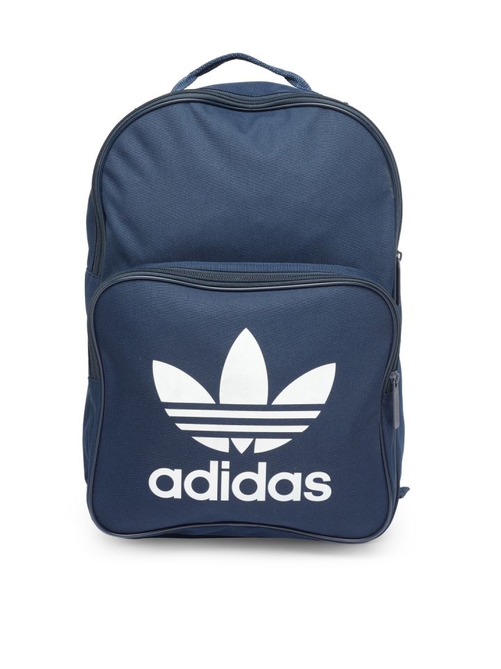 Buy ADIDAS Originals Unisex Navy Blue Brand Logo Backpack