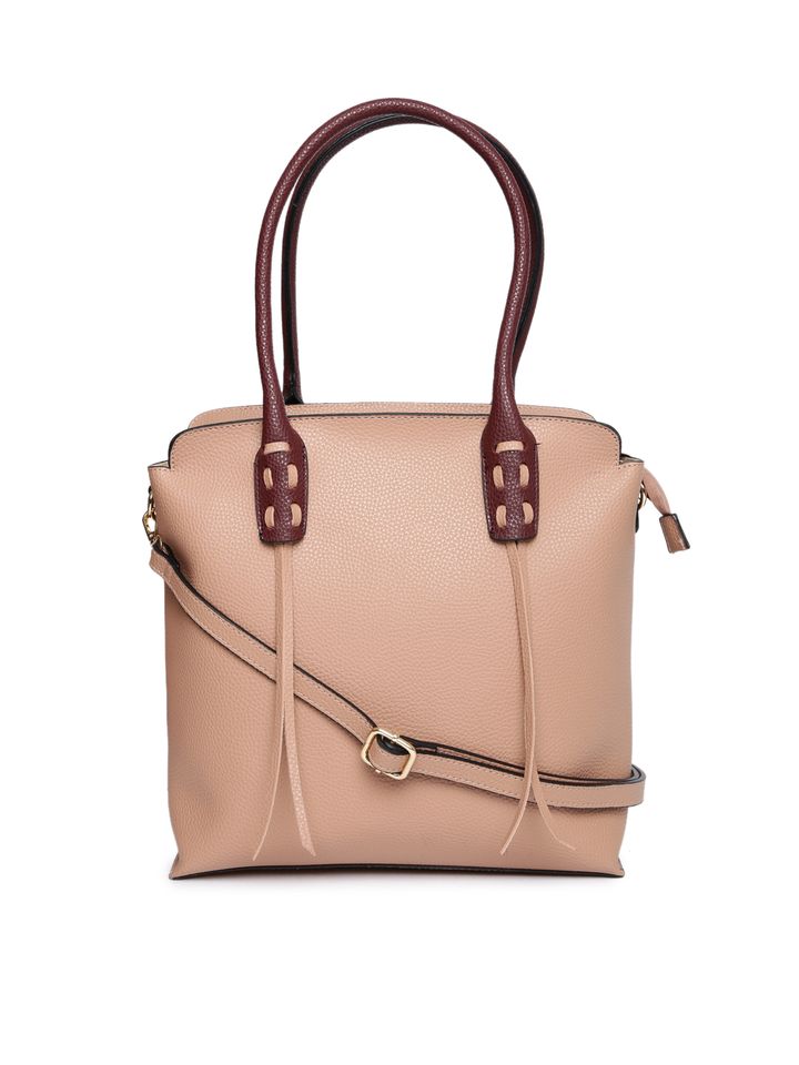 Dressberry pink solid shoulder bag clearance
