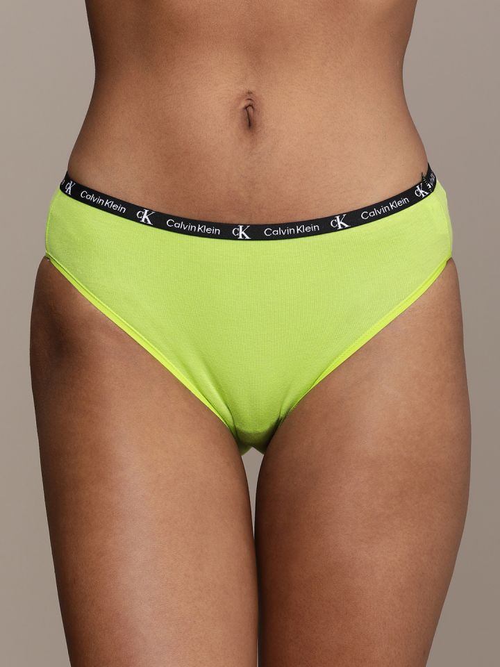 Calvin Klein Underwear Women Hipster Green Panty - Buy Calvin