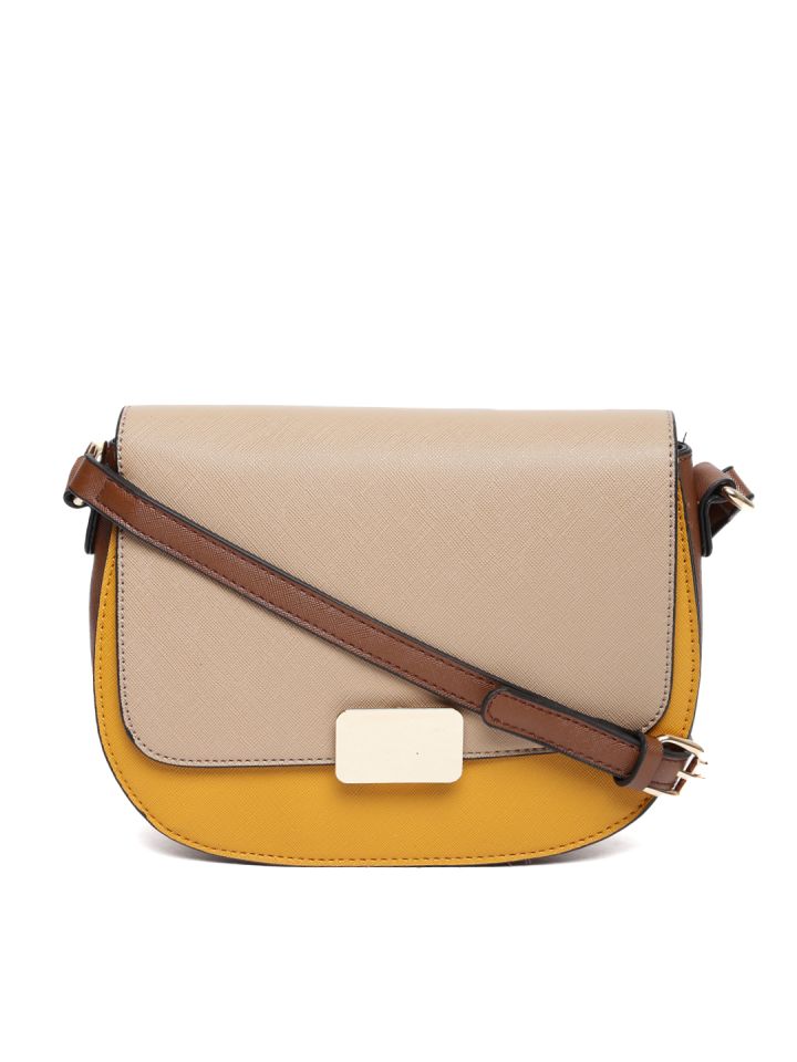 mustard colour bag