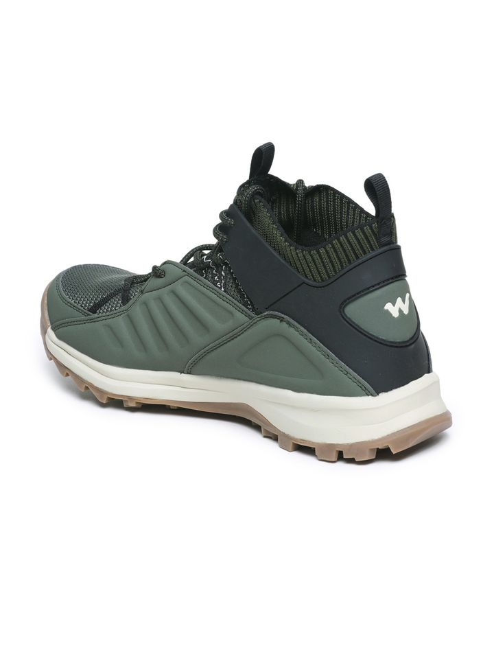 Olive Green Rossa Nubuck Trekking Shoes 