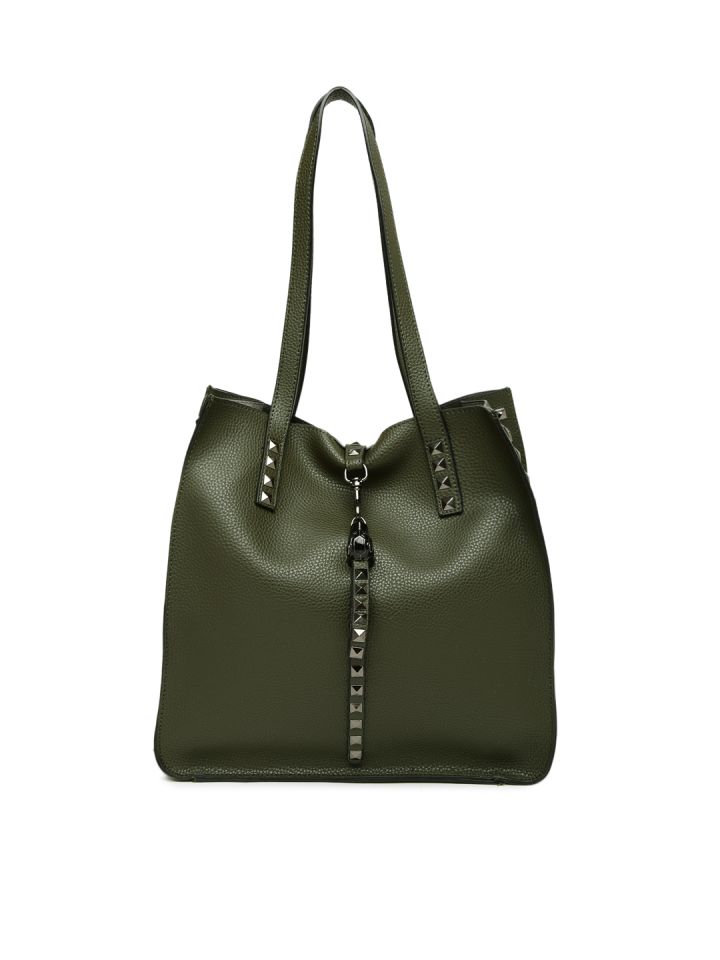 olive green tote