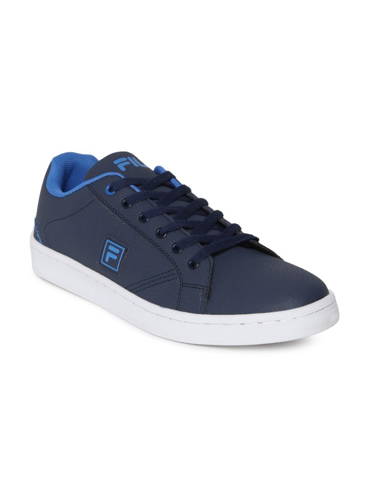Fila navy blue casual shoes on sale