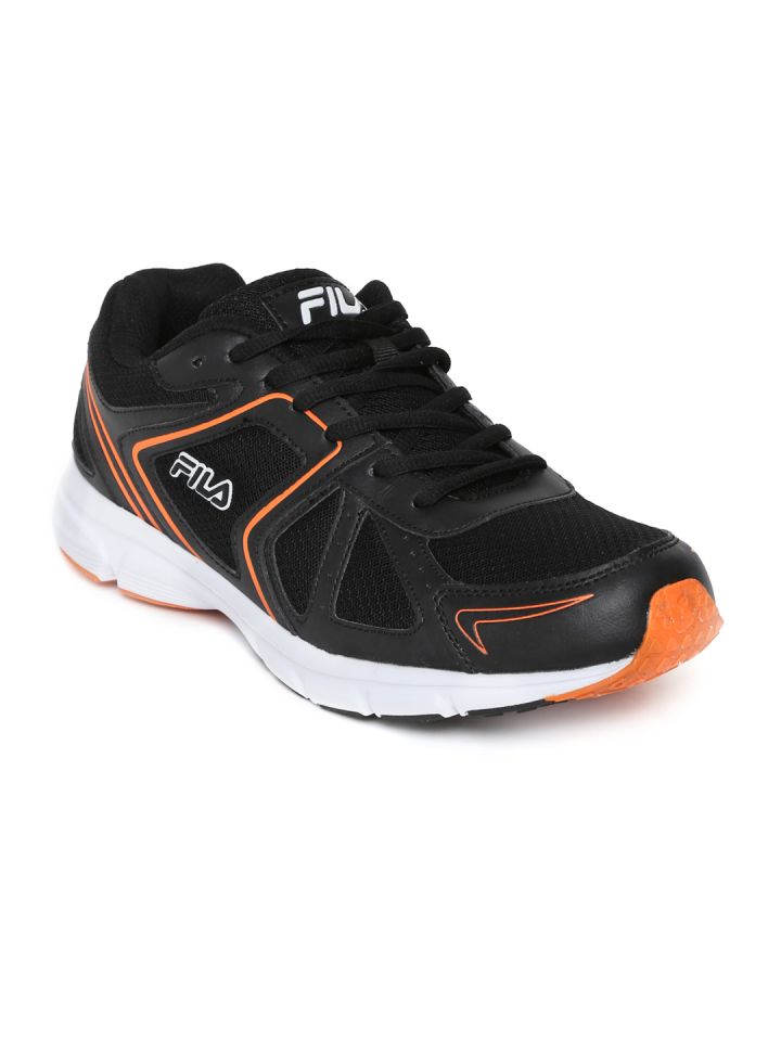 FILA Men Black RUN PAKER Running Shoes