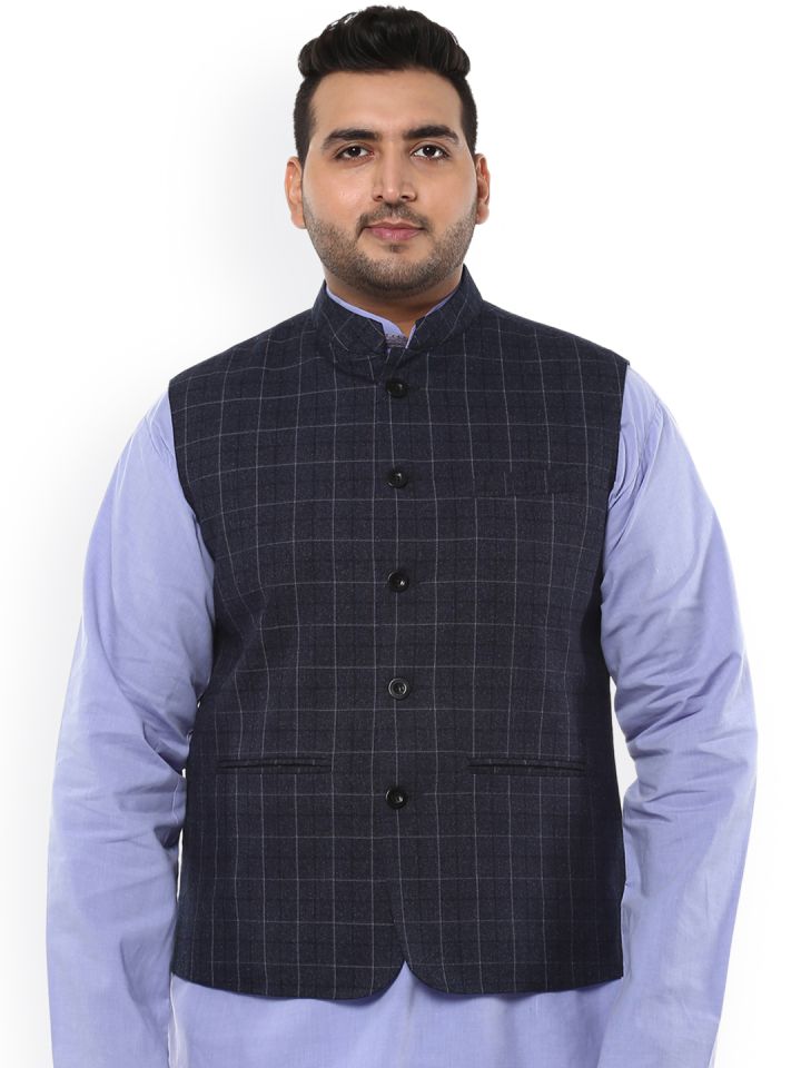 Plus size store nehru jacket