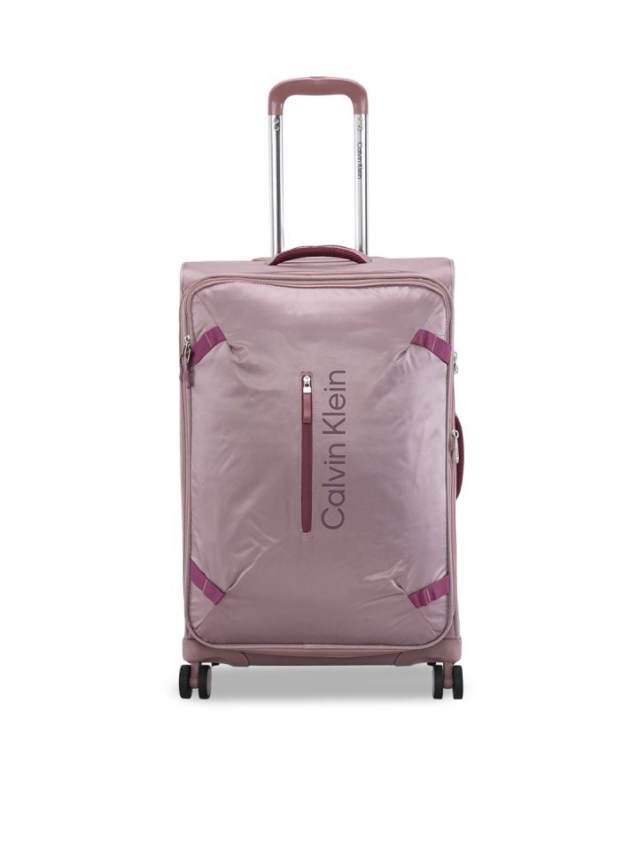 Calvin klein purple suitcase best sale