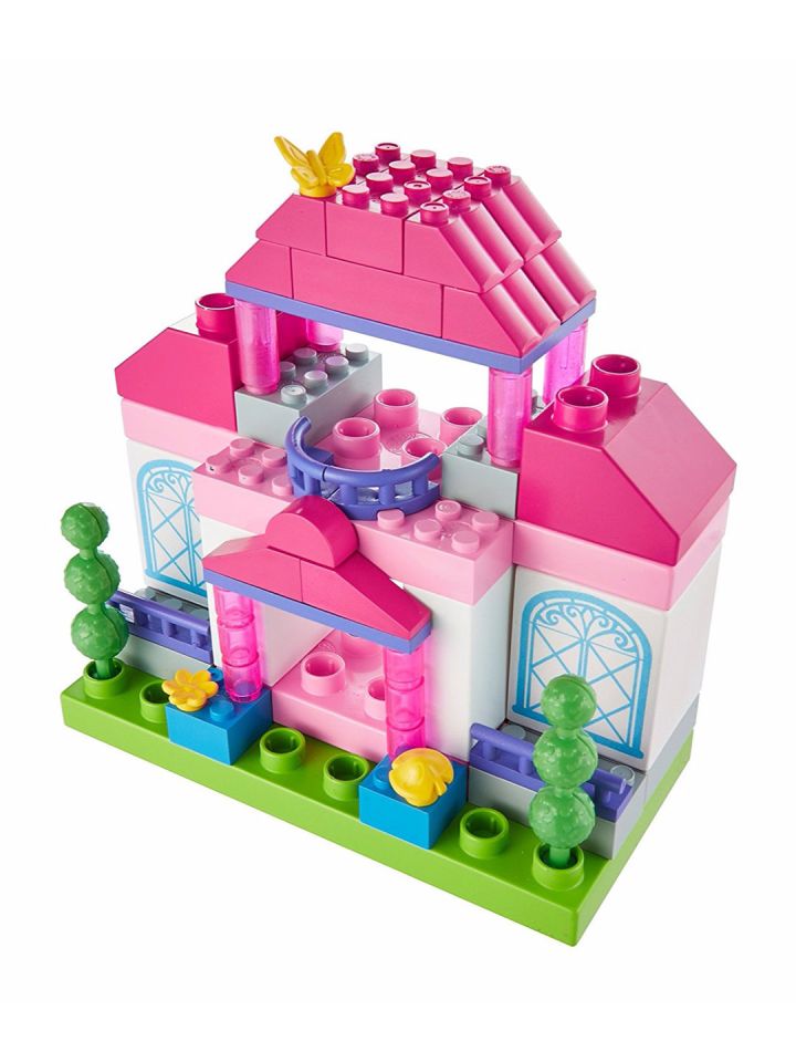 Mattel Pink White Barbie Builder Doll and Playset