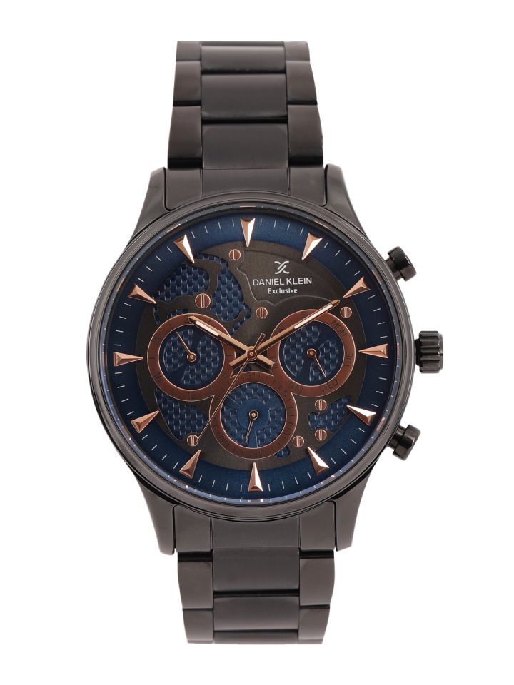 Buy Daniel Klein Men Blue Analogue Watch DK11419 Watches for Men