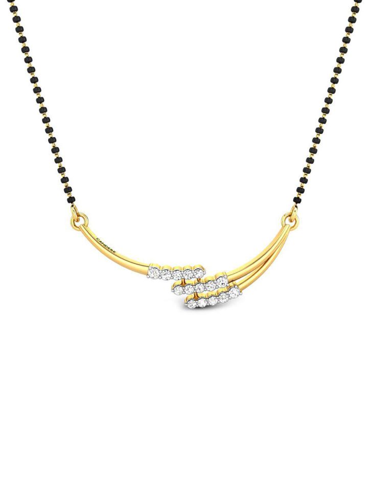 Candere discount gold pendant