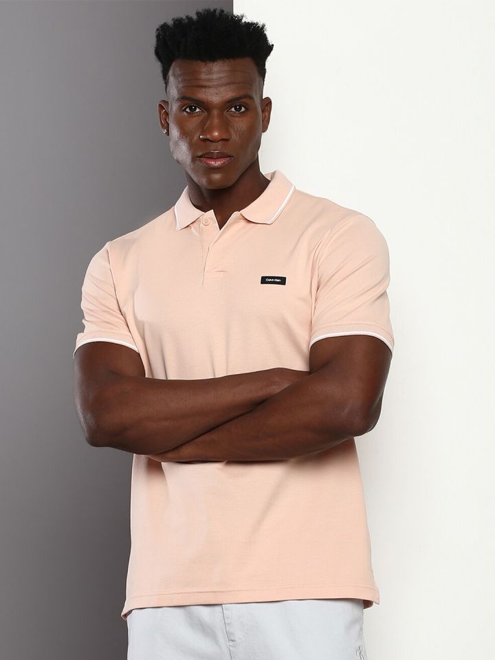 Calvin klein store slim fit polo