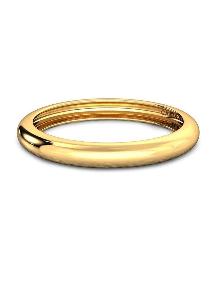Buy CANDERE A KALYAN JEWELLERS COMPANY Men 18KT Gold Band Ring 1.2
