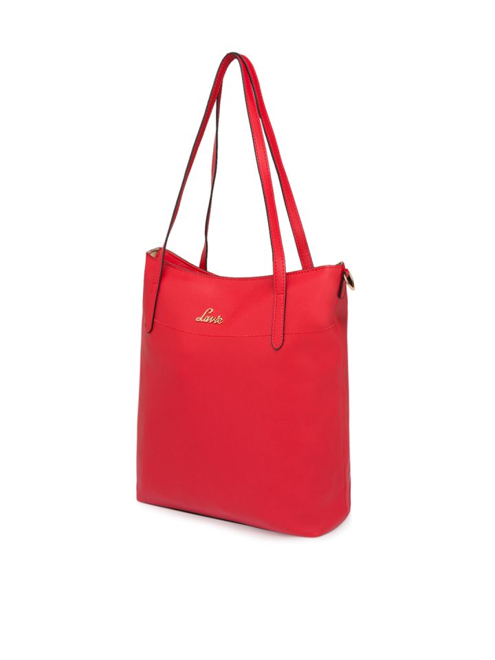 Lavie red solid shoulder bag 2025