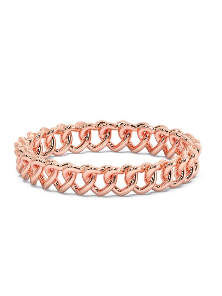Buy CANDERE A KALYAN JEWELLERS COMPANY 14KT Rose Gold Ring 1.36gm