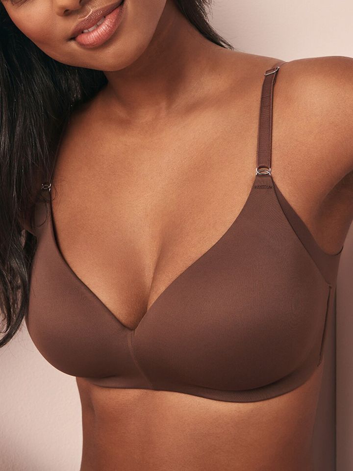 Buy La Vie En Rose Lightly Lined Sleek Back Bra In Grey