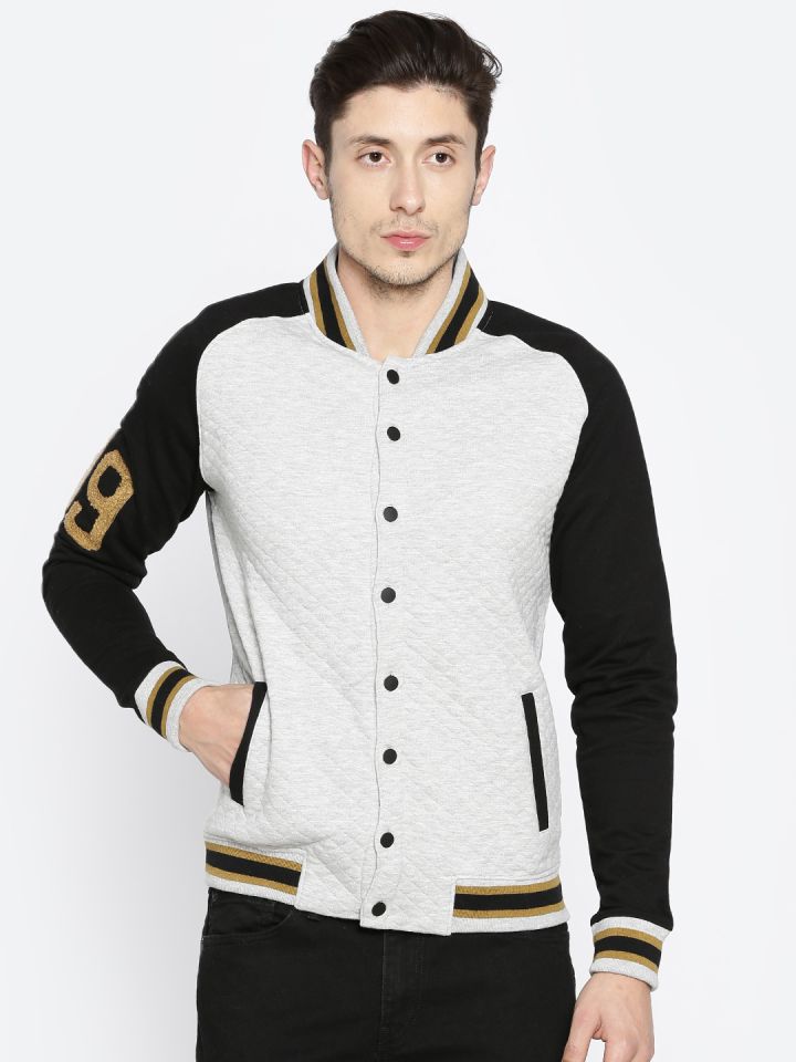 Varsity sales jacket myntra