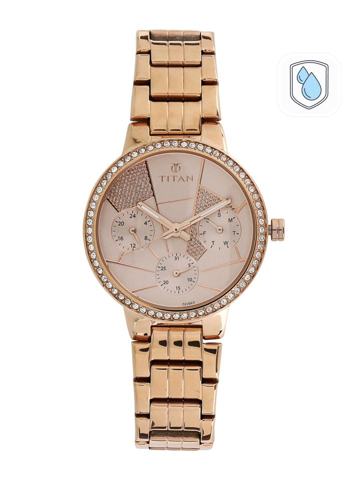 Buy Titan Whimsy Women Peach Analogue Watch NL95058WM02 Watches