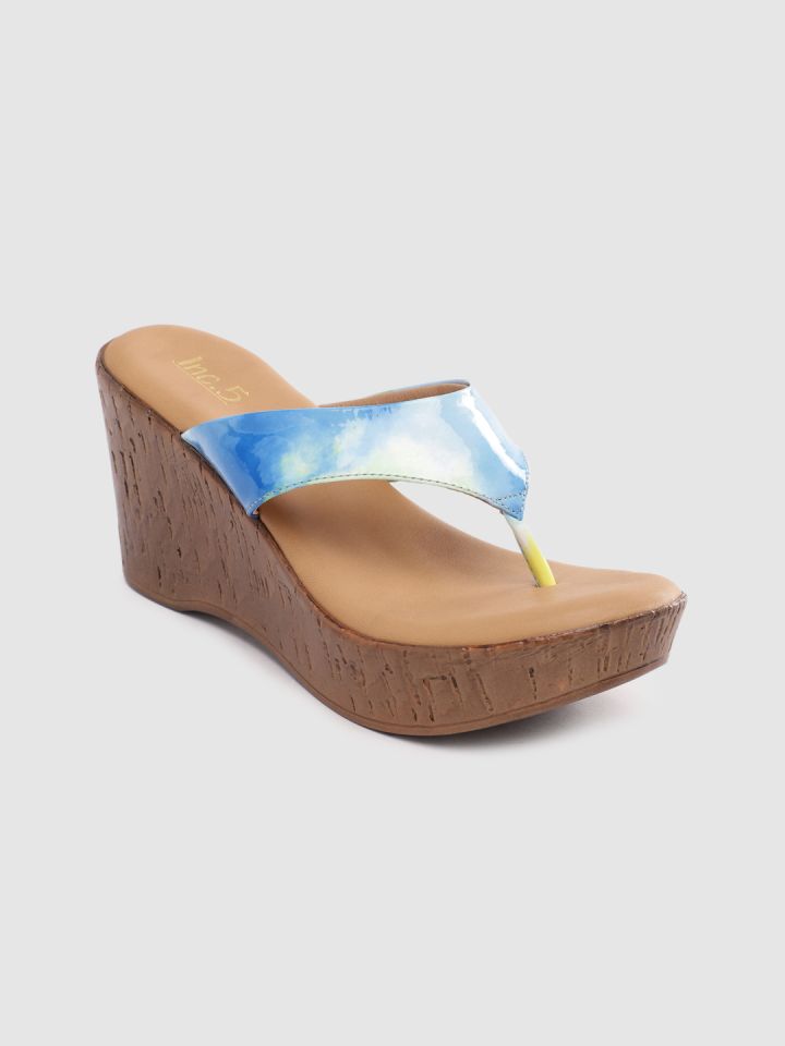 Colorful wedge sandals deals