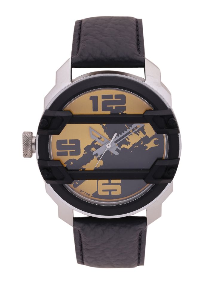 Buy Fastrack Men Yellow Black Analogue Watch 3153KL02 Watches