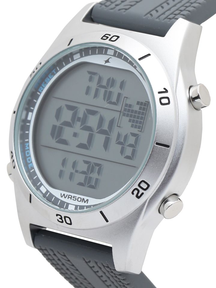 Fastrack Men Grey Digital Watch 38033SP03