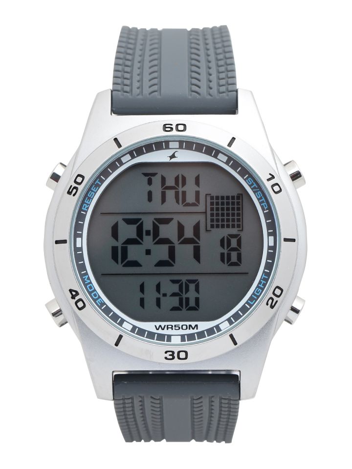 Fastrack Men Grey Digital Watch 38033SP03