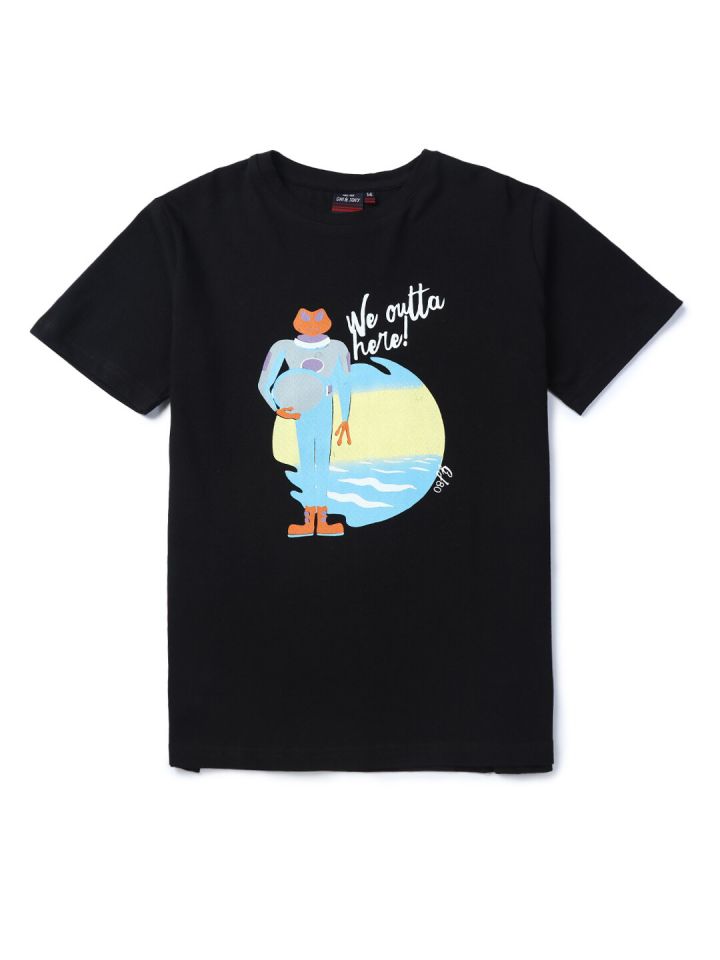 Buy Gini And Jony Infant Boys Graphic Printed Cotton T Shirt