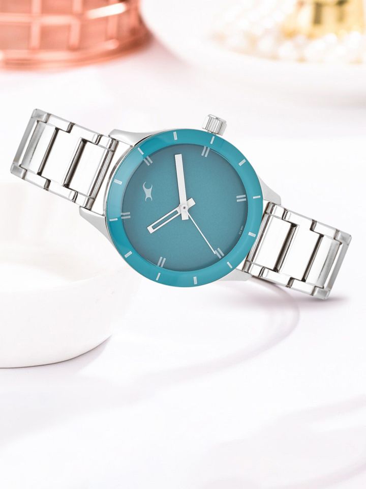 Buy Fastrack Women Green Analogue Watch NJ6078SM01C Watches for