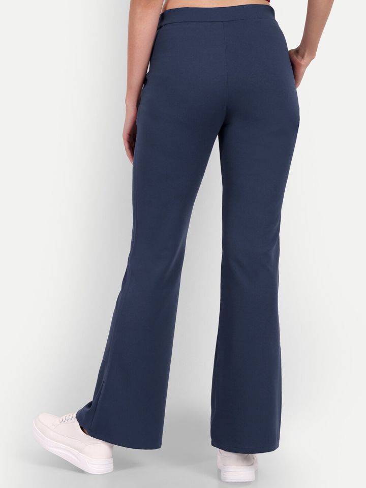 Buy Next One Women High Rise Bootcut Flared Trousers - Trousers