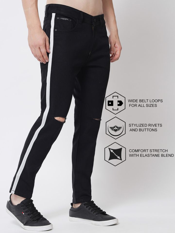 Side tape hotsell jeans mens myntra