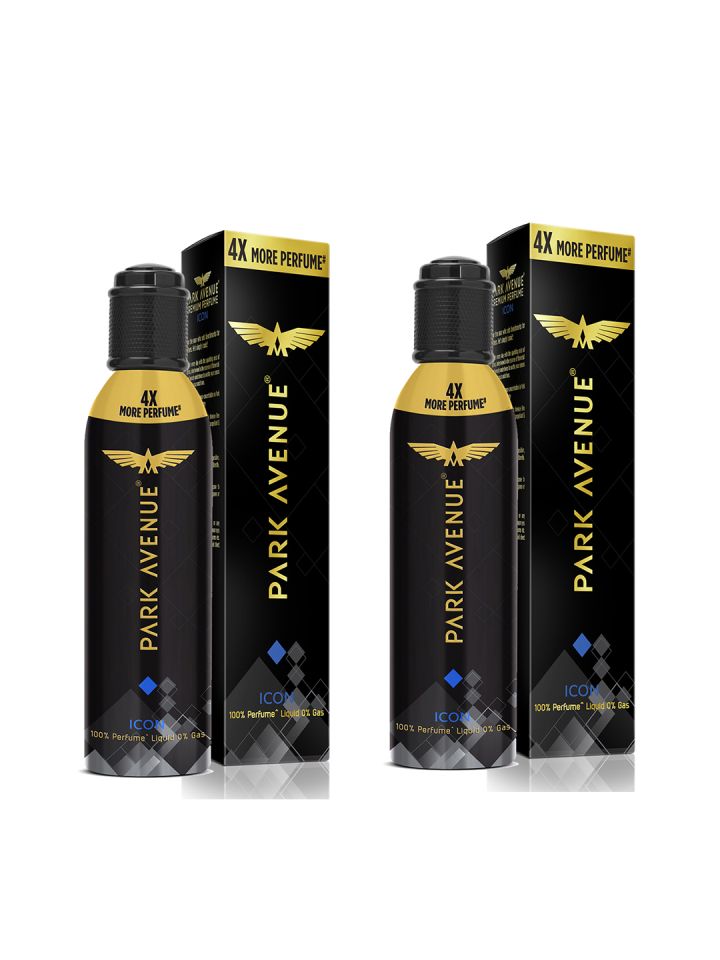 Buy Park Avenue Men Set Of 2 Icon Body Spray 130 Ml Each