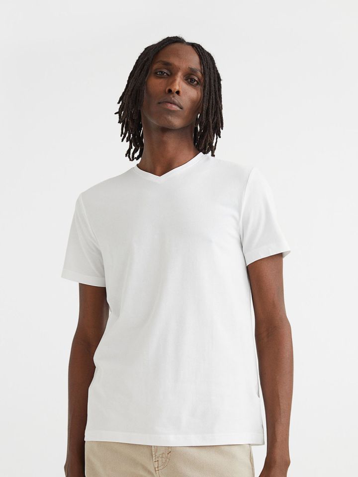 H&m slim sales fit v neck