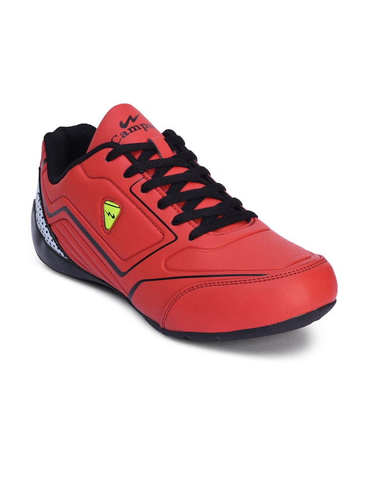 red gym shoes mens