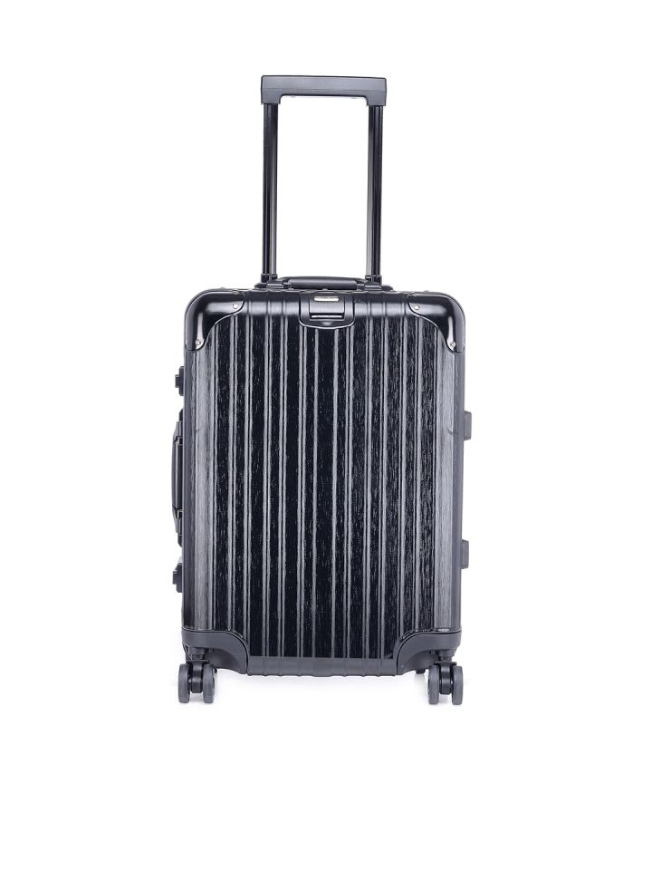 Buy TAMO California Love Unisex Black Cabin Trolley Bag Trolley