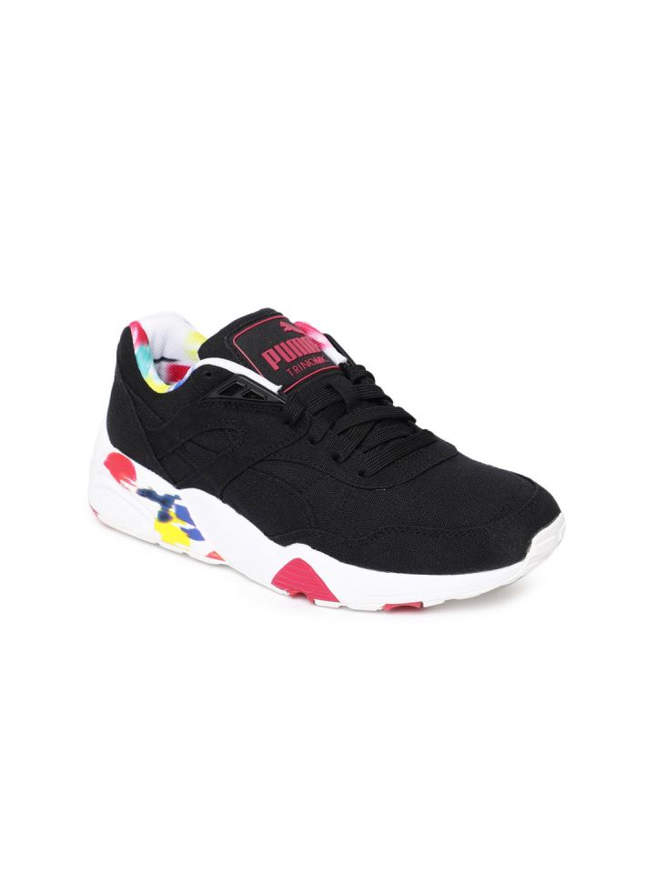 Puma Women R698 Blur Black Sneakers