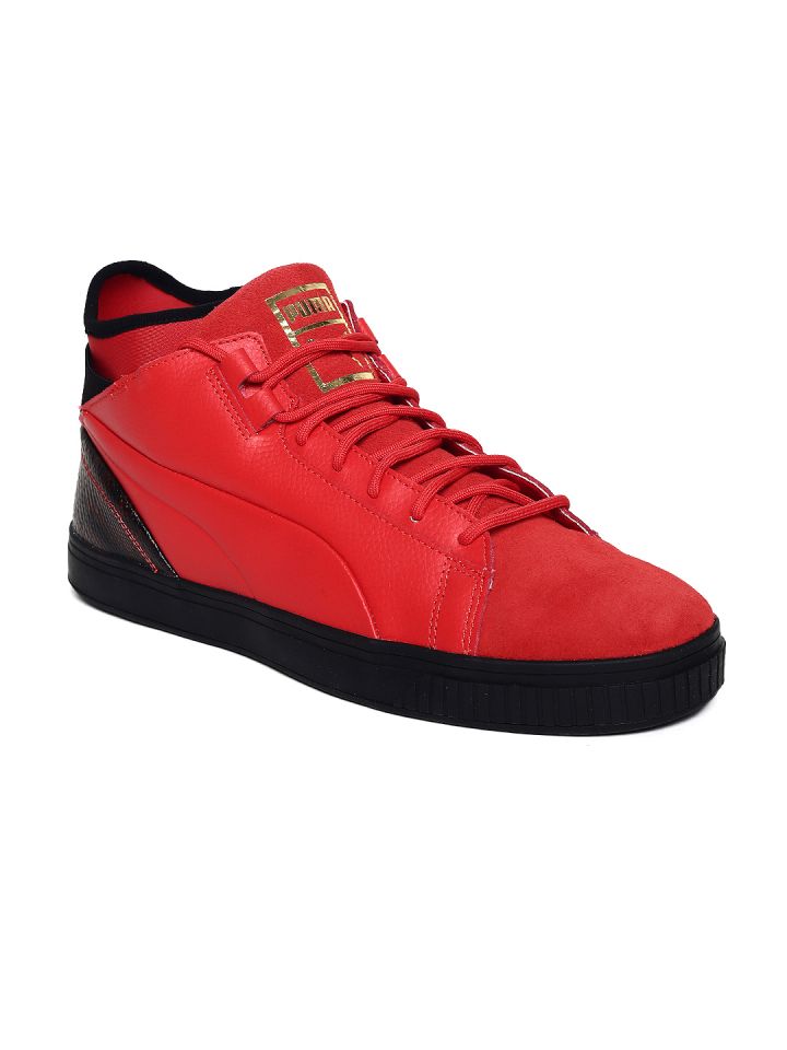Puma play prm sales red sneakers