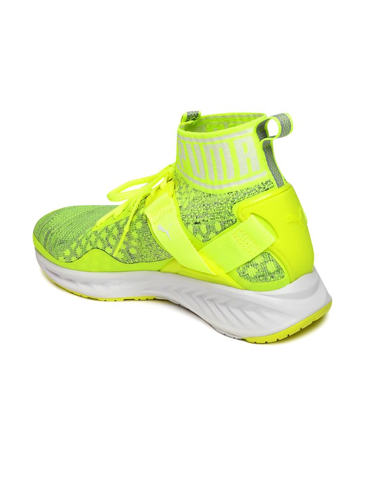 Puma ignite evoknit sale yellow kids