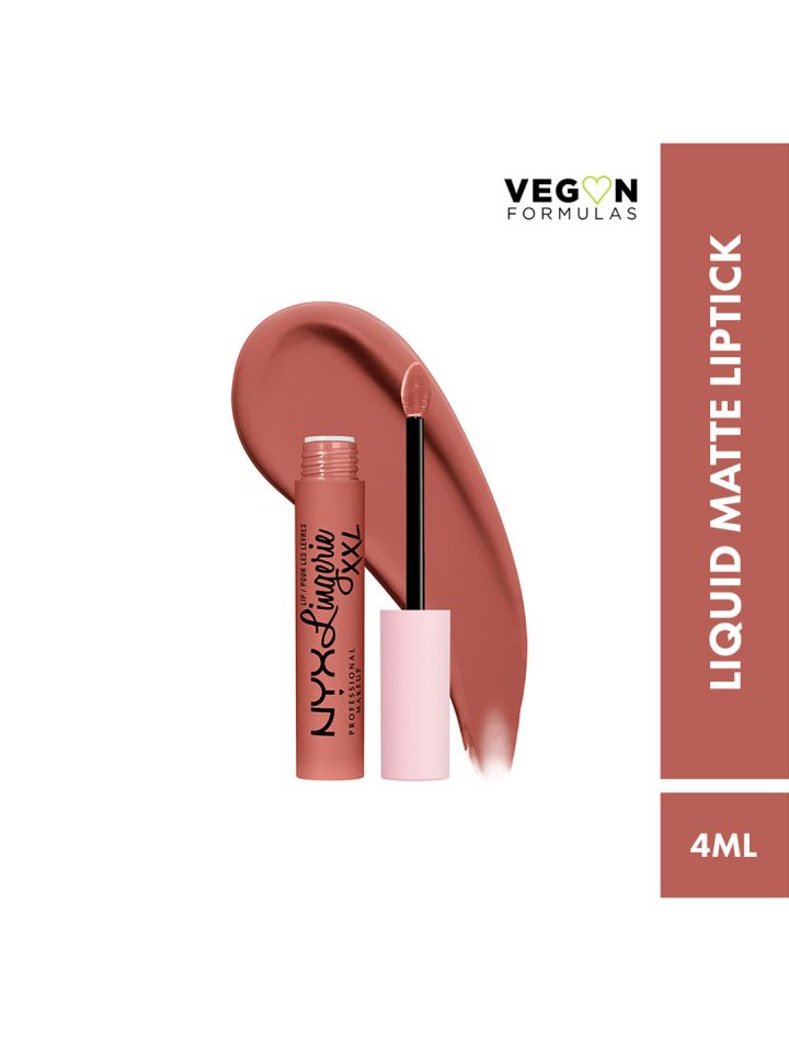 Buy NYX PROFESSIONAL MAKEUP Lip Lingerie XXL Matte Liquid Lipstick 4ml Turn  On 02 - Lipstick for Women 22701762