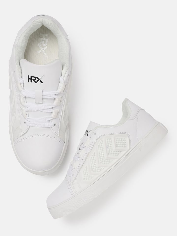 Hrx white sneakers jabong clearance