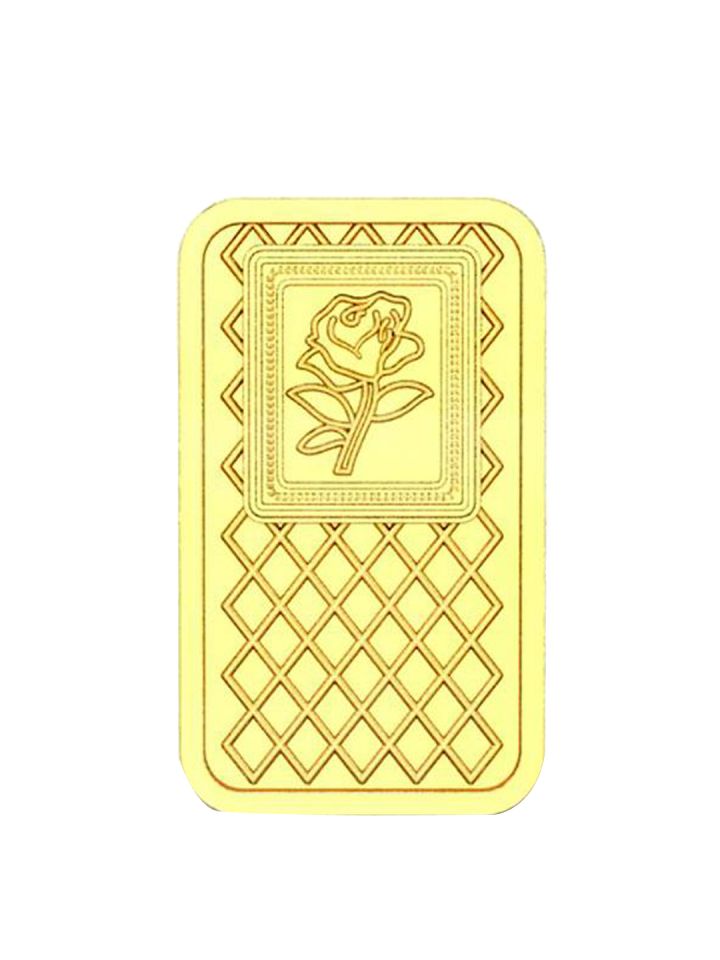 Buy CANDERE A KALYAN JEWELLERS COMPANY Floral 24KT Gold Bar 5 Gram Gold Coin for Unisex 22704982 Myntra