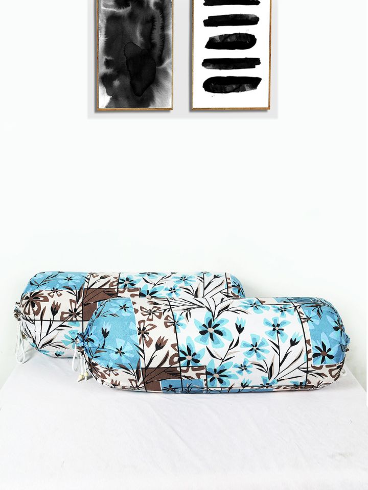 Cotton bolster deals cover