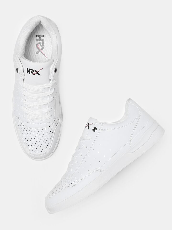 white hrx shoes