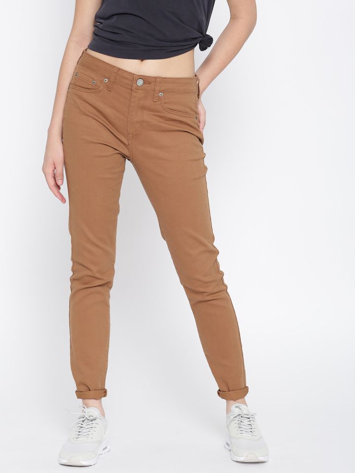 Aeropostale khaki jeggings online