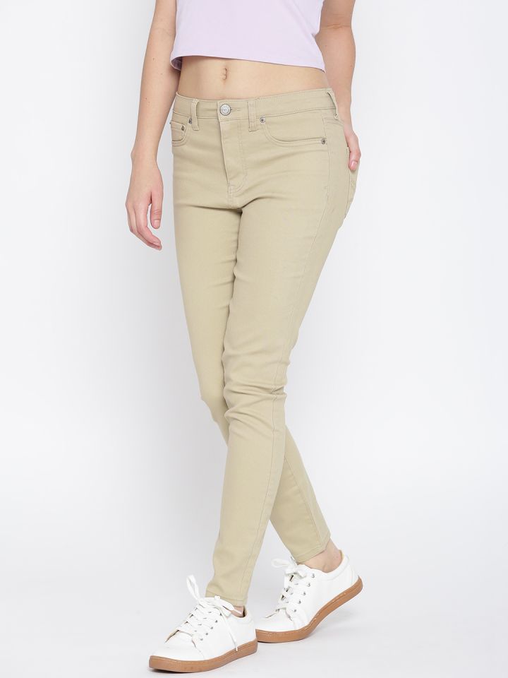 Aeropostale khaki jeggings sales