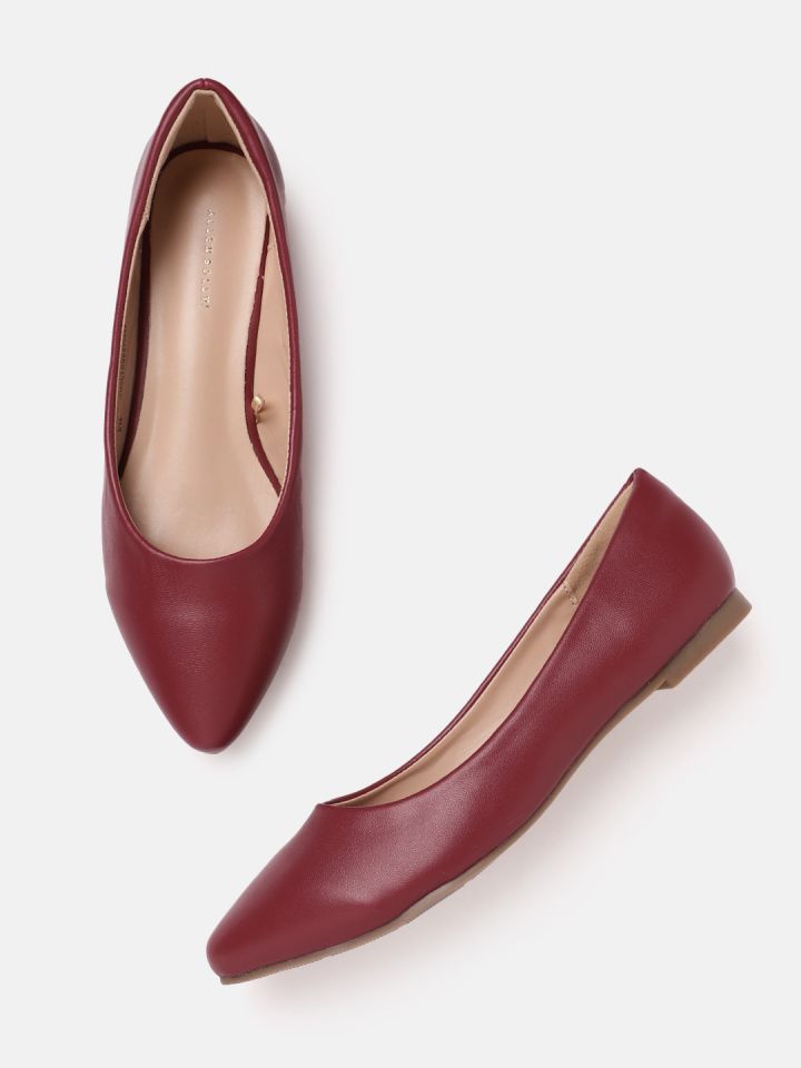 Buy Allen Solly Women Solid Ballerinas Flats for Women 22755036
