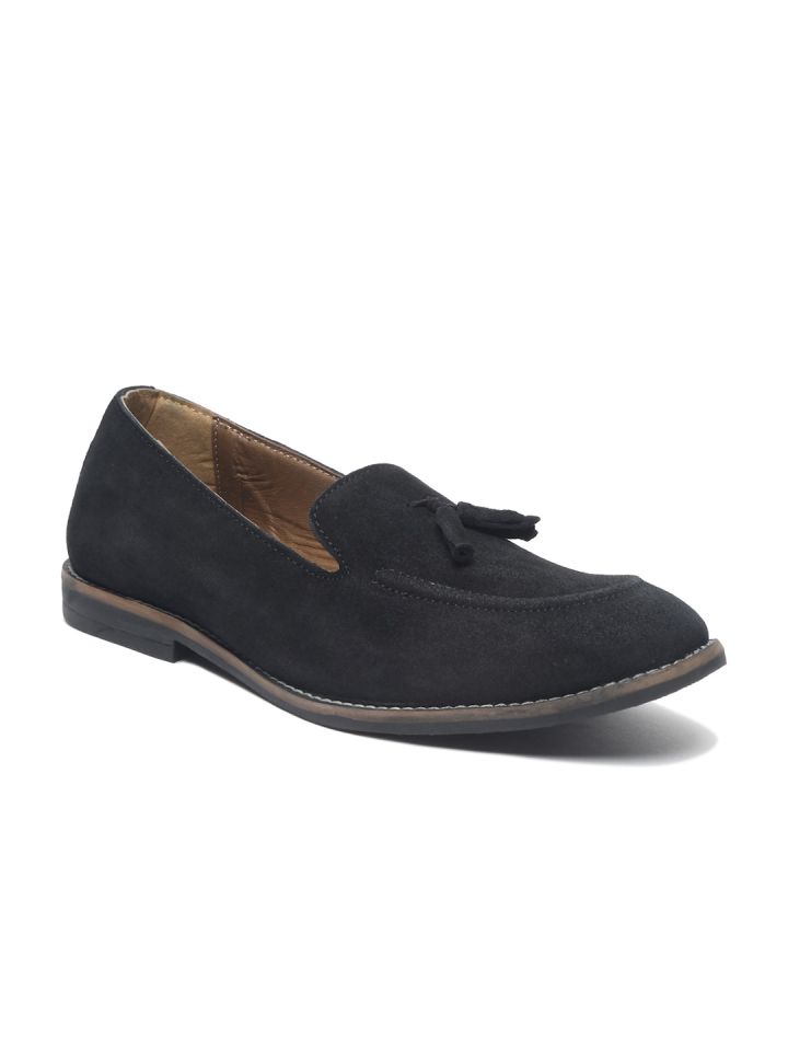 Buy Teakwood Leathers Men Lightweight Suede Tassel Loafers