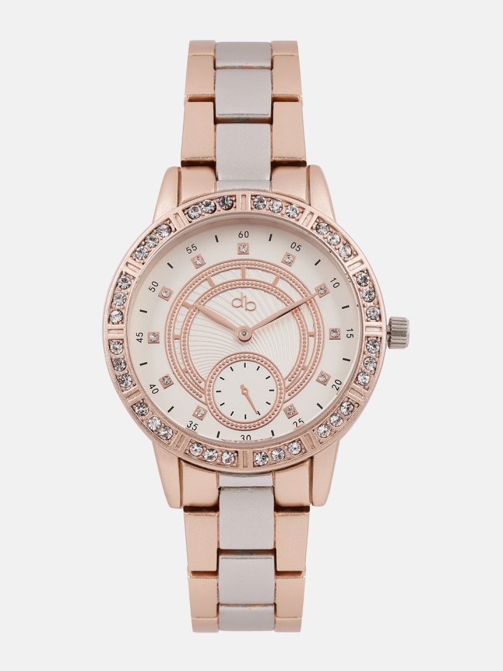 Buy DressBerry Women Silver Toned Analogue Watch Watches for