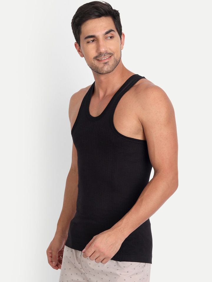 Pure cotton vests sales