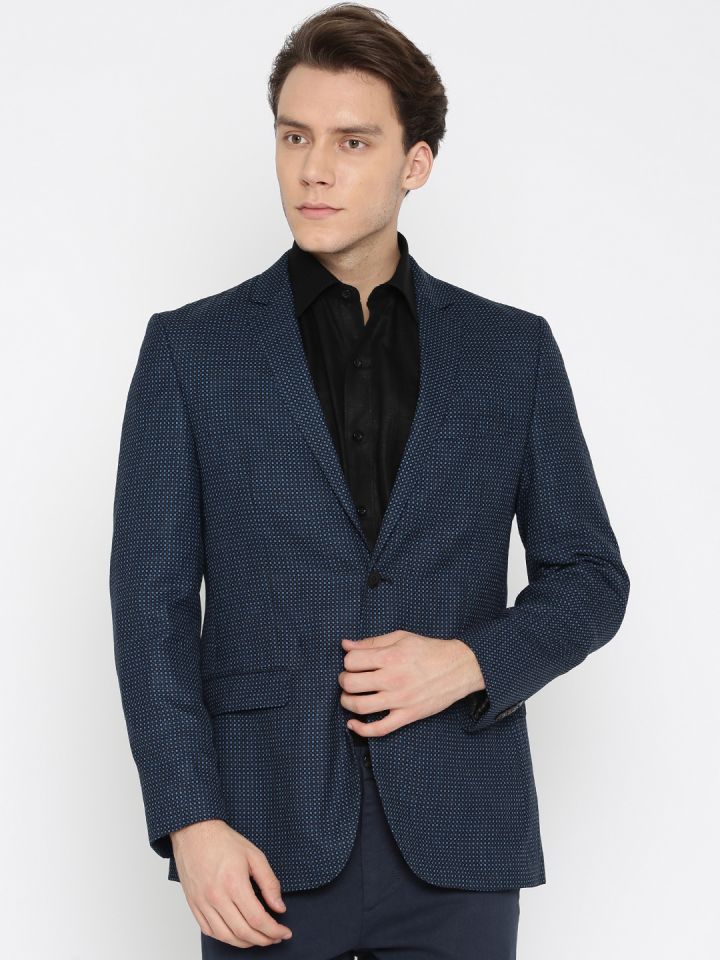 Park avenue top navy blue blazer